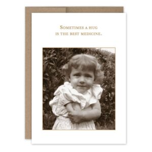 Occasion Card | Hug Best Medicine | Get Well Card