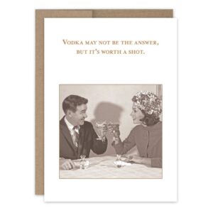 Occasion Card | Worth A Shot | Birthday Card